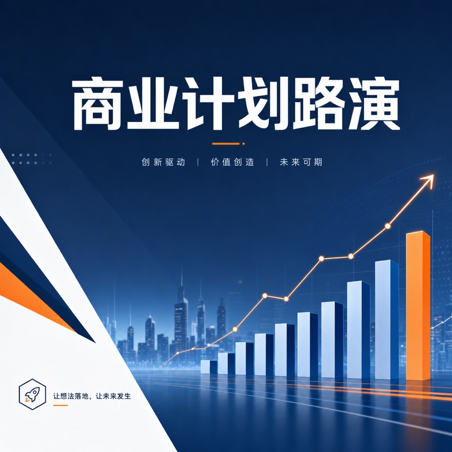 商业路演配图示例